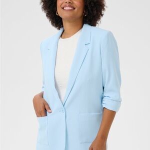 NWT Cocamia Blazer by Cream - clear Sky